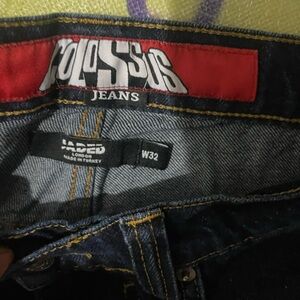 Jaded london colossus jeans dark blue